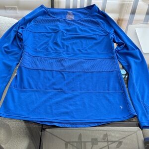 Danskin Women’s Vibrant Blue Rash Guard